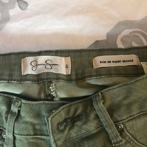 Jessica Simpson Light Green Jeans